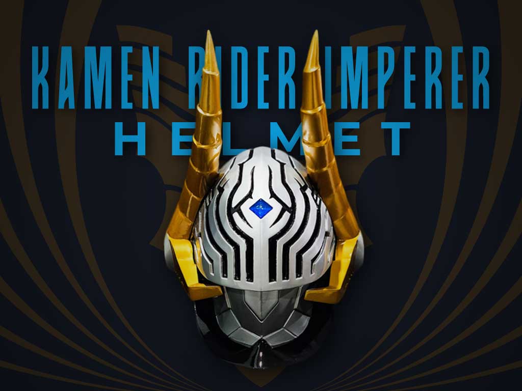 kamen rider imperer helmet banner
